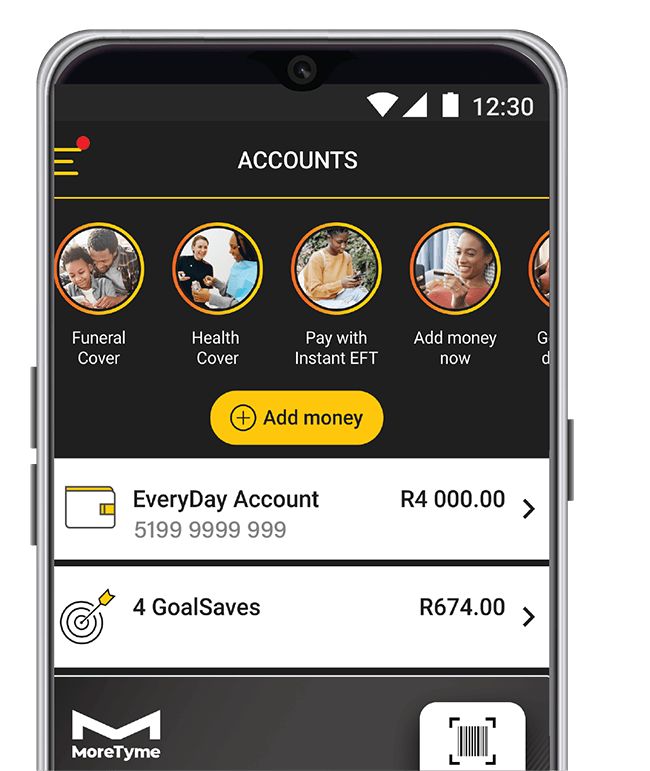 TymeBank app, Source: TymeBank